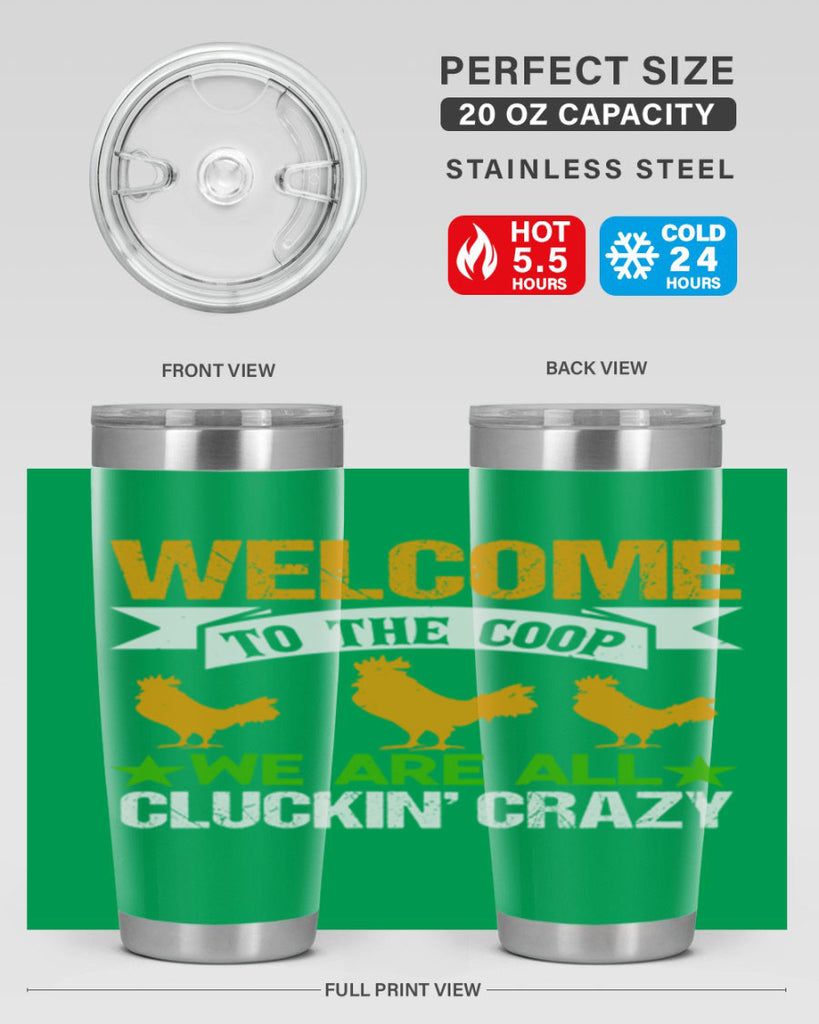 welcome to the coop 29#- farming and gardening- Tumbler