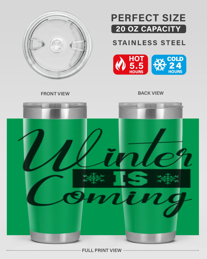 winter is coming 501#- winter- Tumbler