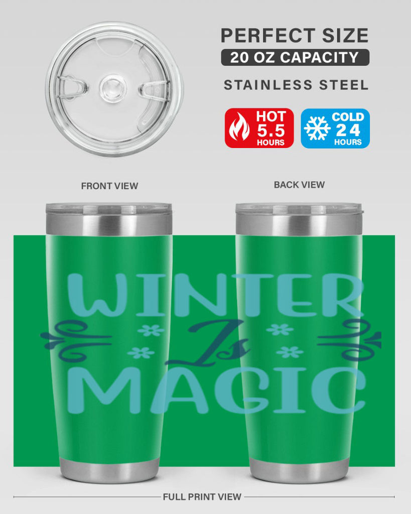 winter is magic 507#- winter- Tumbler