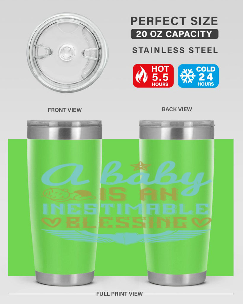 A baby is an inestimable blessing Style 141#- baby- tumbler