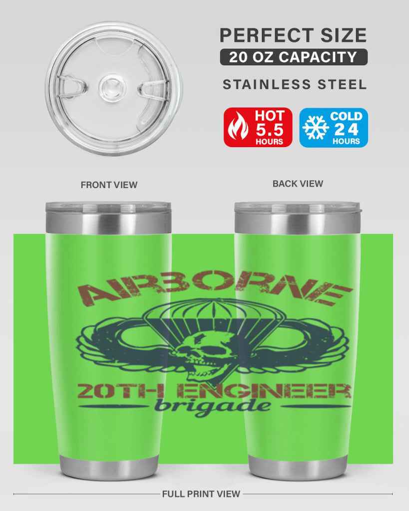 AIRBORNE TH ENGINEER BRIGADE Style 72#- engineer- tumbler