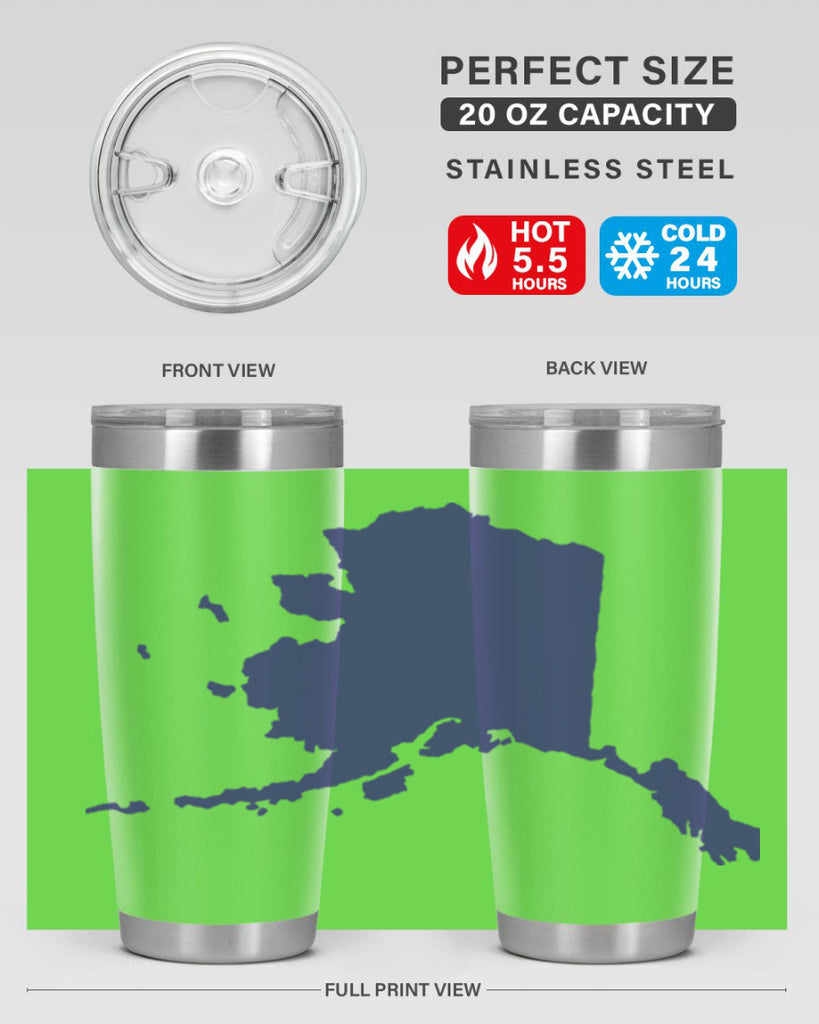 Alaska 49#- stateflags- Tumbler