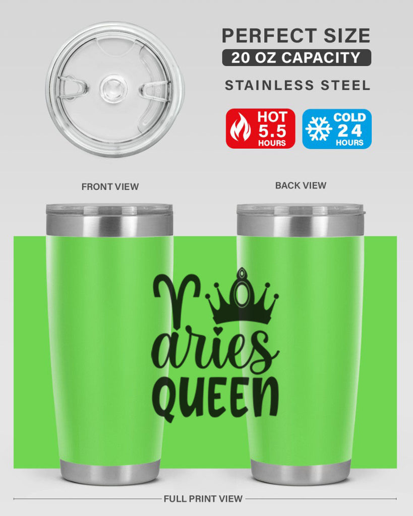 Aries queen 118#- zodiac- Tumbler