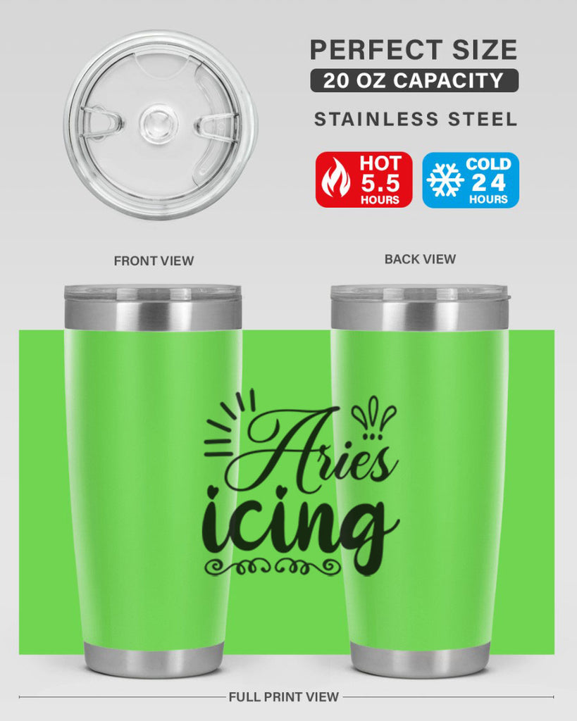 Ariesicing 105#- zodiac- Tumbler