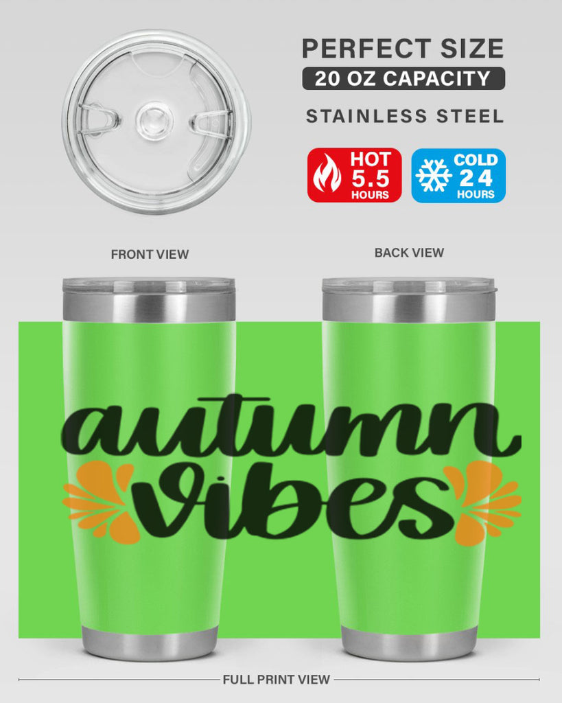 Autumn Vibes 478#- fall- Tumbler