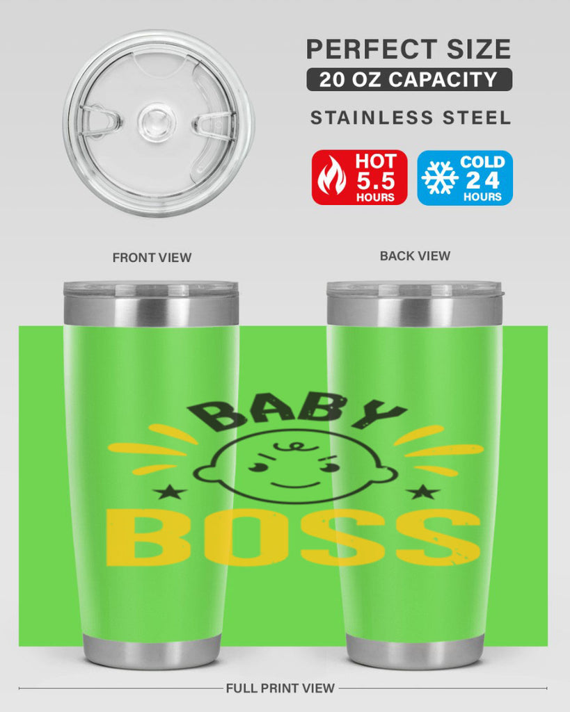 Baby Boss Style 6#- baby shower- tumbler