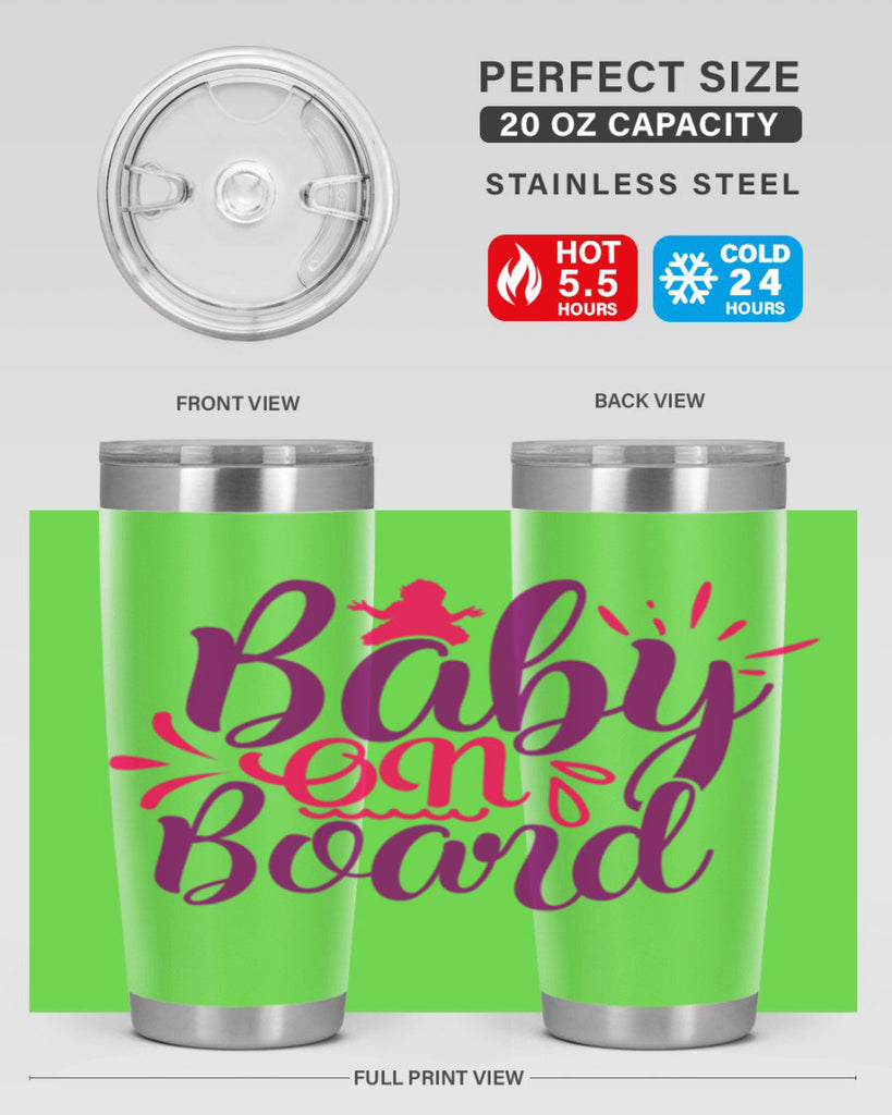 Baby On Board Style 289#- baby- tumbler