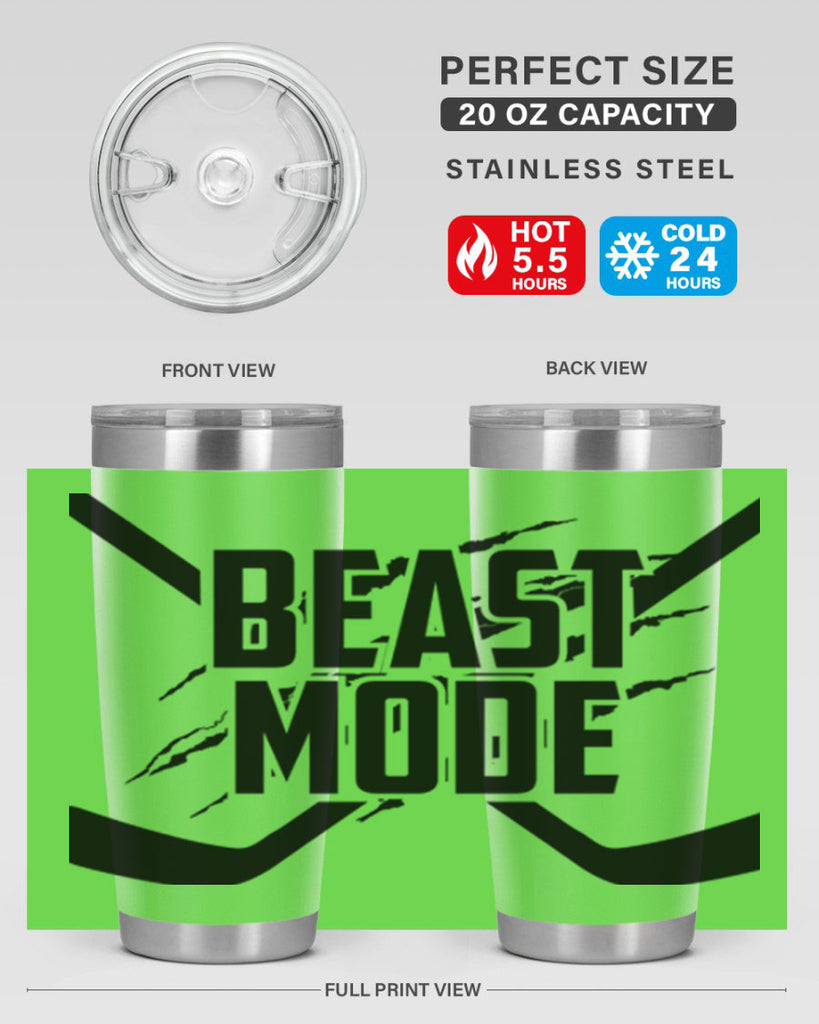 Beast mode 1426#- hockey- Tumbler