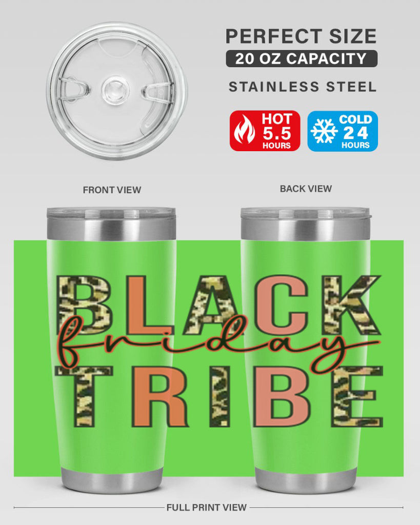 Black friday tribe 46#- fall- Tumbler