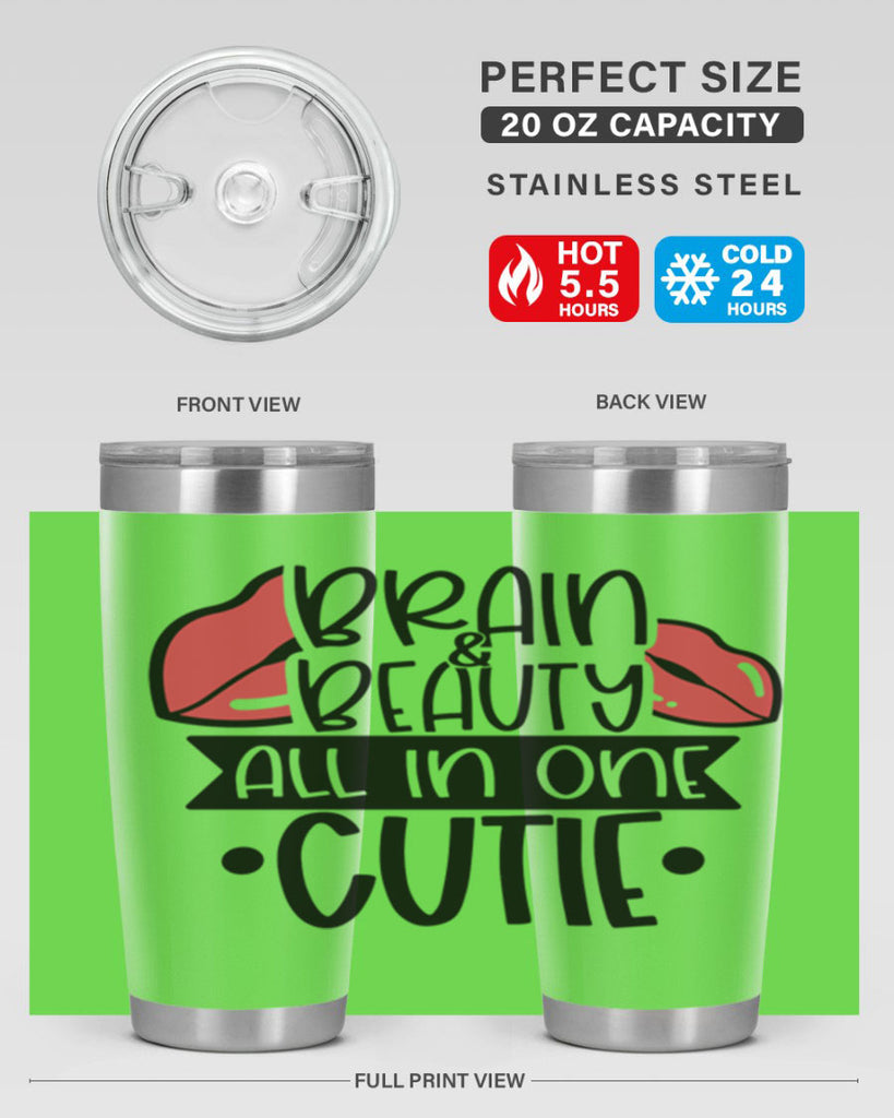 Brain Beauty All In One Cutie Style 127#- make up- Tumbler