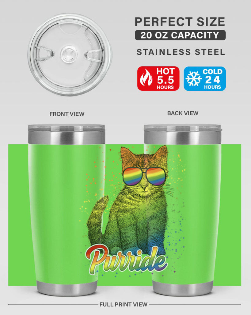 Cat Purride Lgbt Flag  Png 57#- lgbt- Tumbler