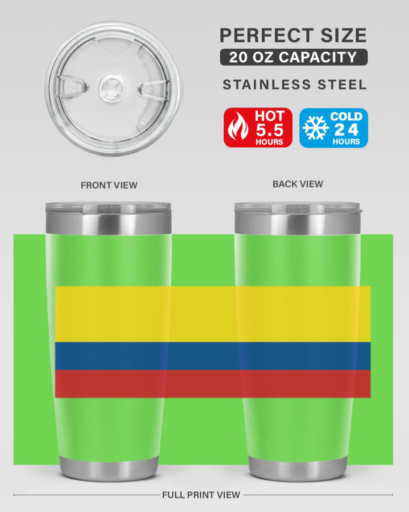 Colombia 161#- world flags- Tumbler