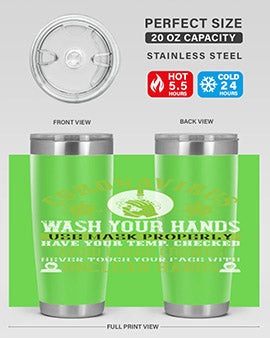 Coronavirus Wash Your Hands Use Style 1#- corona virus- Cotton Tank