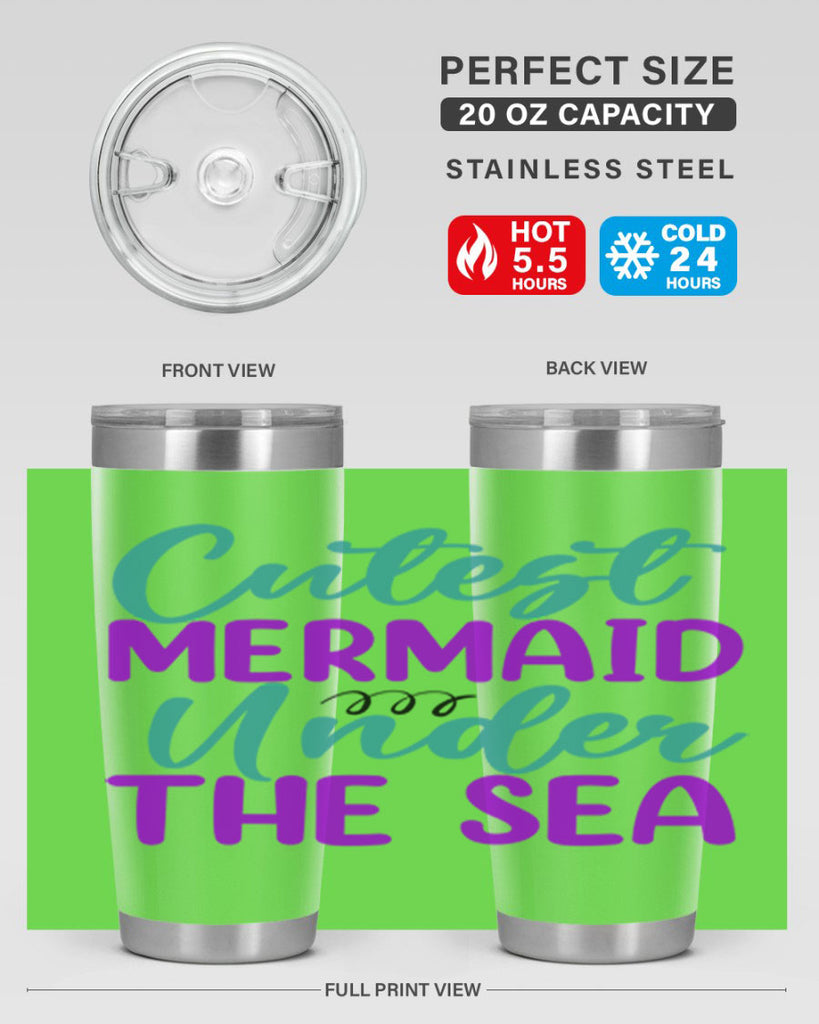Cutest Mermaid Under The Sea 89#- mermaid- Tumbler