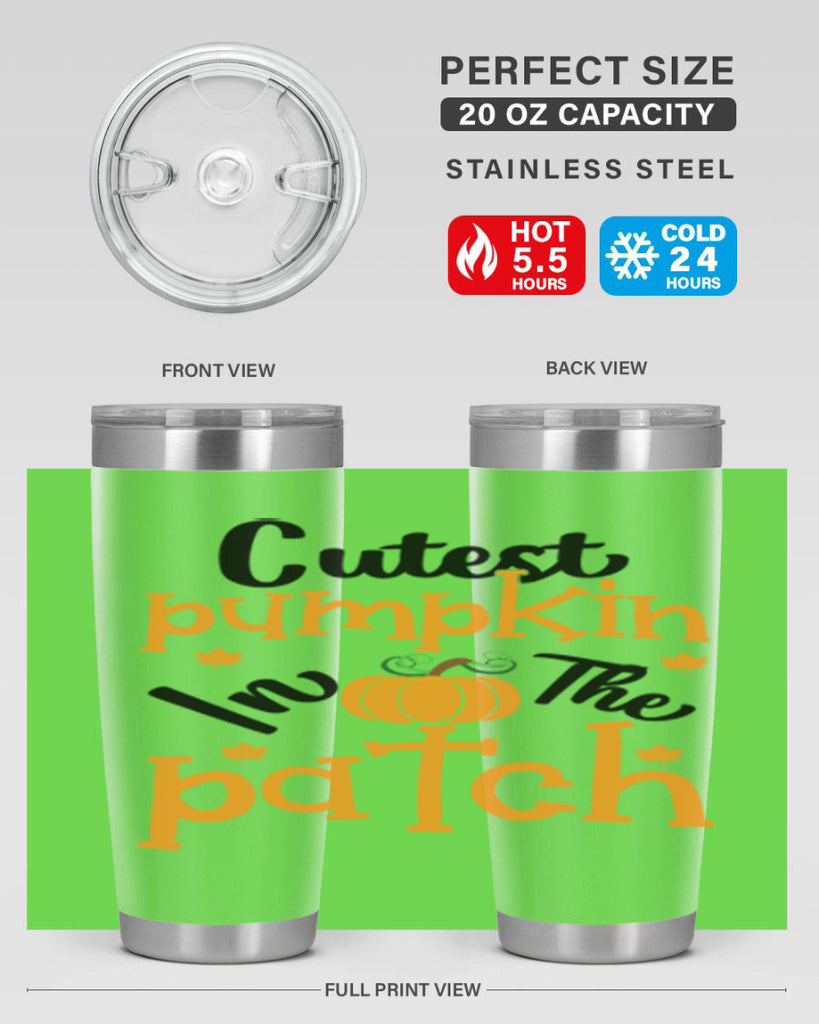 Cutestpumpkininthepatch 66#- fall- Tumbler