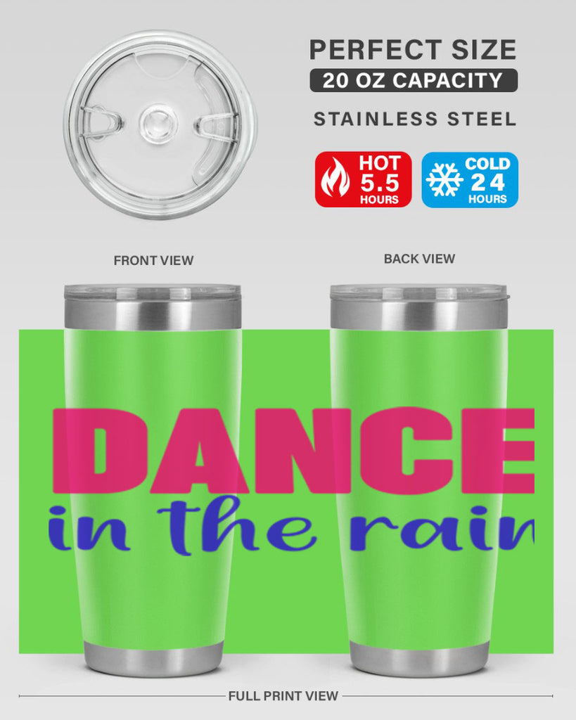 Dance in the Rain 119#- spring- Tumbler