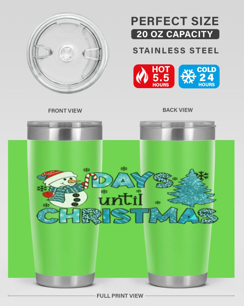 Day until Christmas 92#- winter- Tumbler