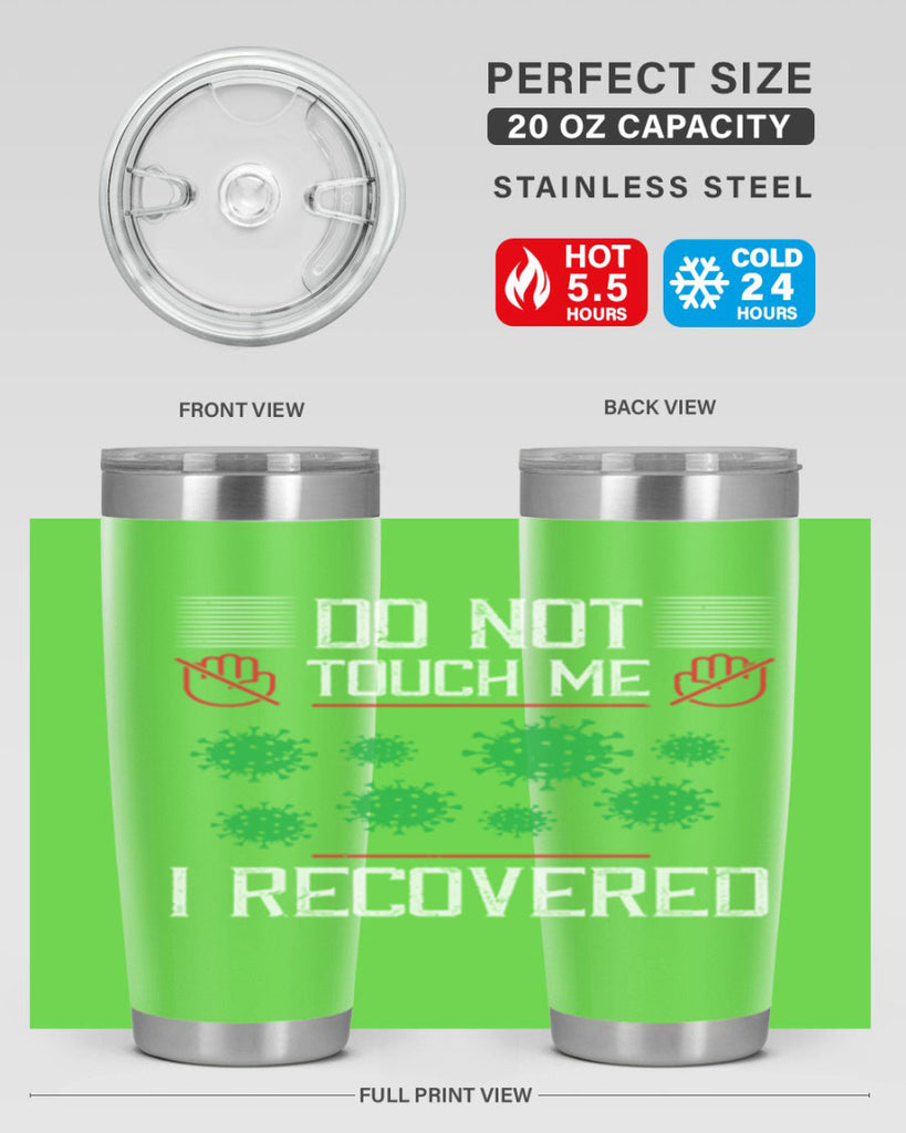 Dont Touch Me I Recovered Style 55#- corona virus- Cotton Tank