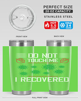 Dont Touch Me I Recovered Style 55#- corona virus- Cotton Tank