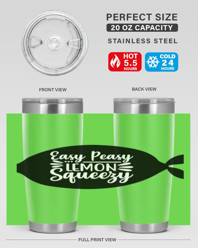 Easy peasy lemon squeezy 159#- mermaid- Tumbler