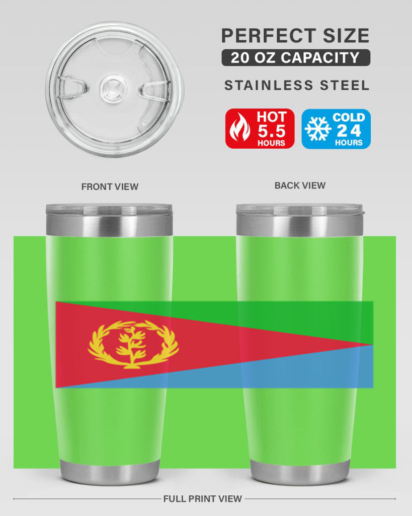 Eritrea 143#- world flags- Tumbler