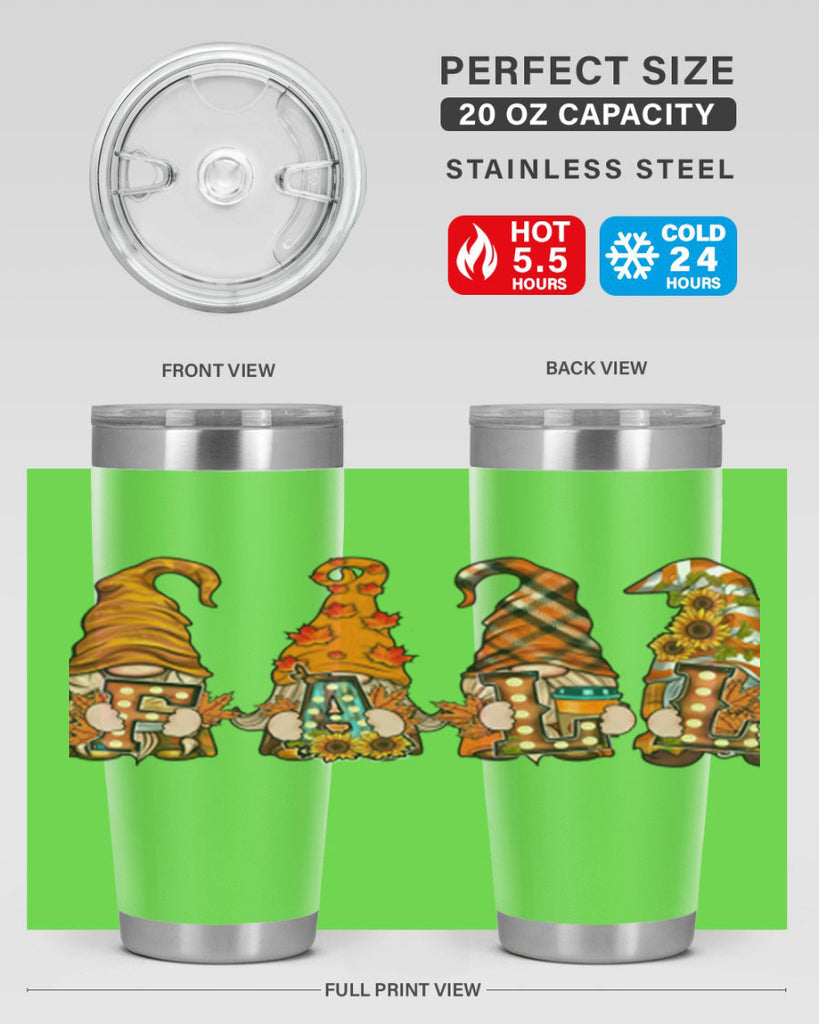 FALLGnomeAutumn 149#- fall- Tumbler
