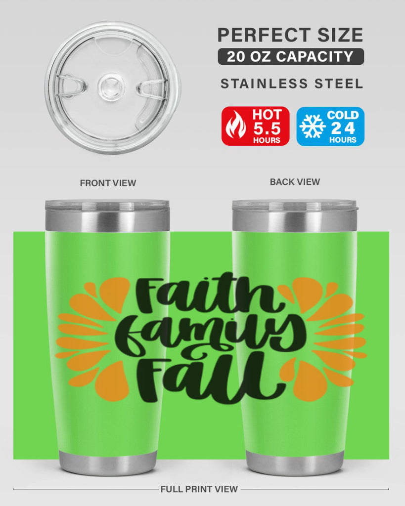 Faith Family Fall 481#- fall- Tumbler