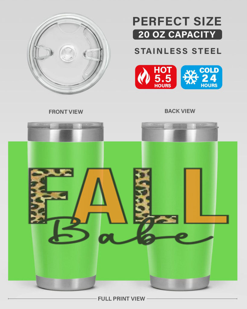 Fall Babe 87#- fall- Tumbler