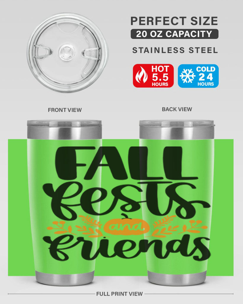 Fall Fests And Friends 484#- fall- Tumbler