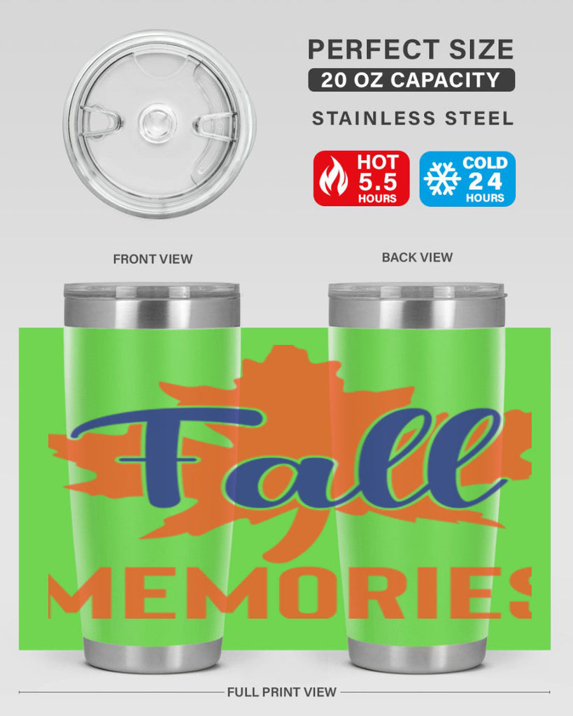 Fall Memories 124#- fall- Tumbler
