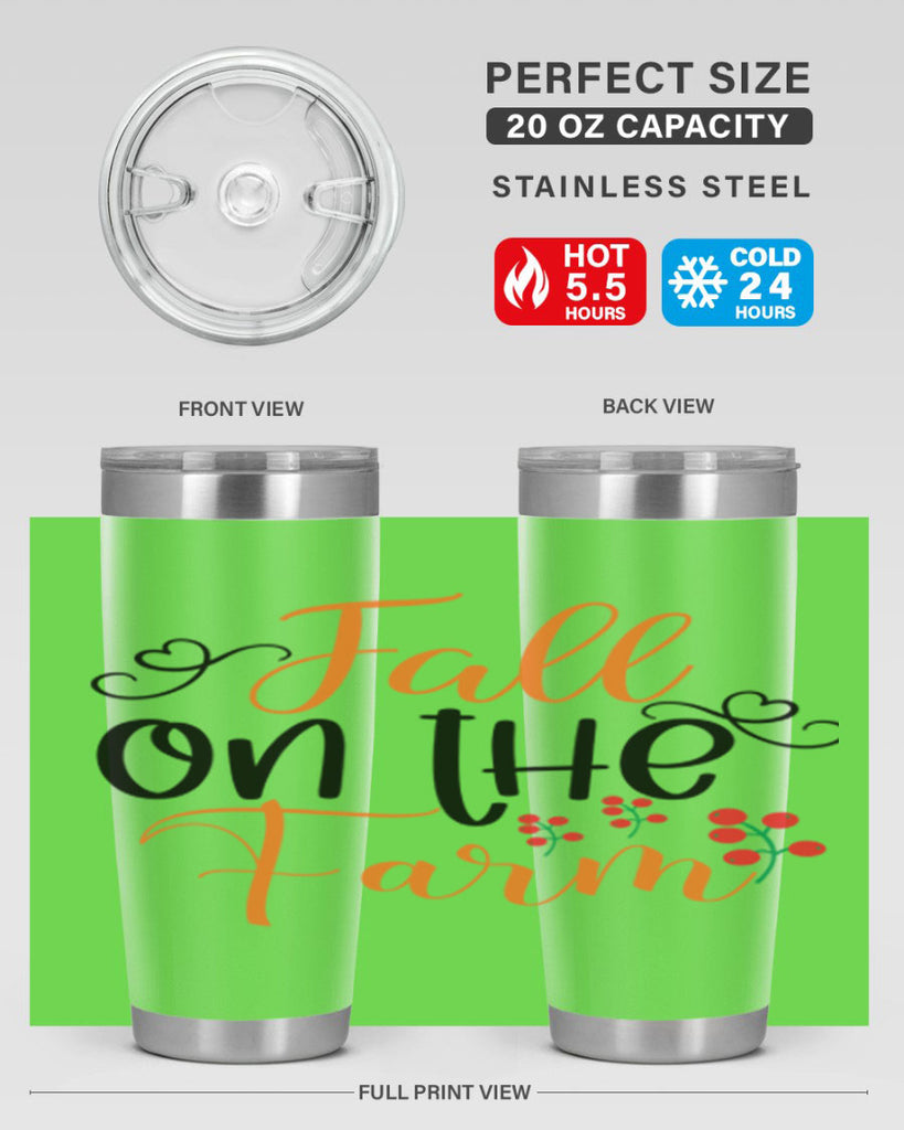 Fall On The Farm 125#- fall- Tumbler
