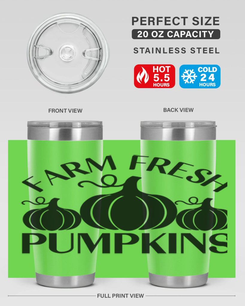 Farm Fresh Pumpkins 176#- fall- Tumbler