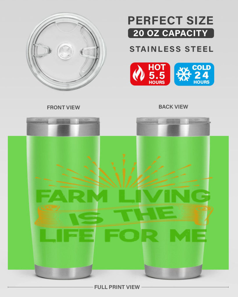 Farm living is the life for me 1#- farming and gardening- Tumbler