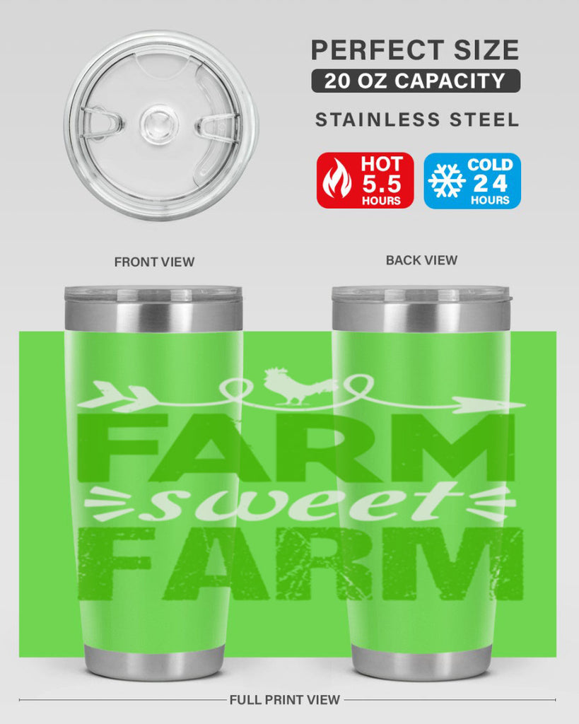 Farm sweet farm 67#- farming and gardening- Tumbler