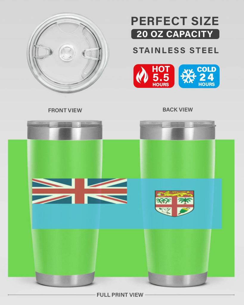 Fiji 139#- world flags- Tumbler