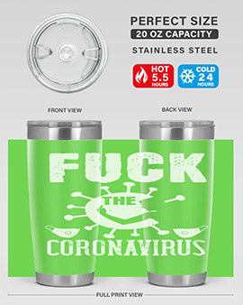 Fuck the CORONAVIRUS Style 39#- corona virus- Cotton Tank