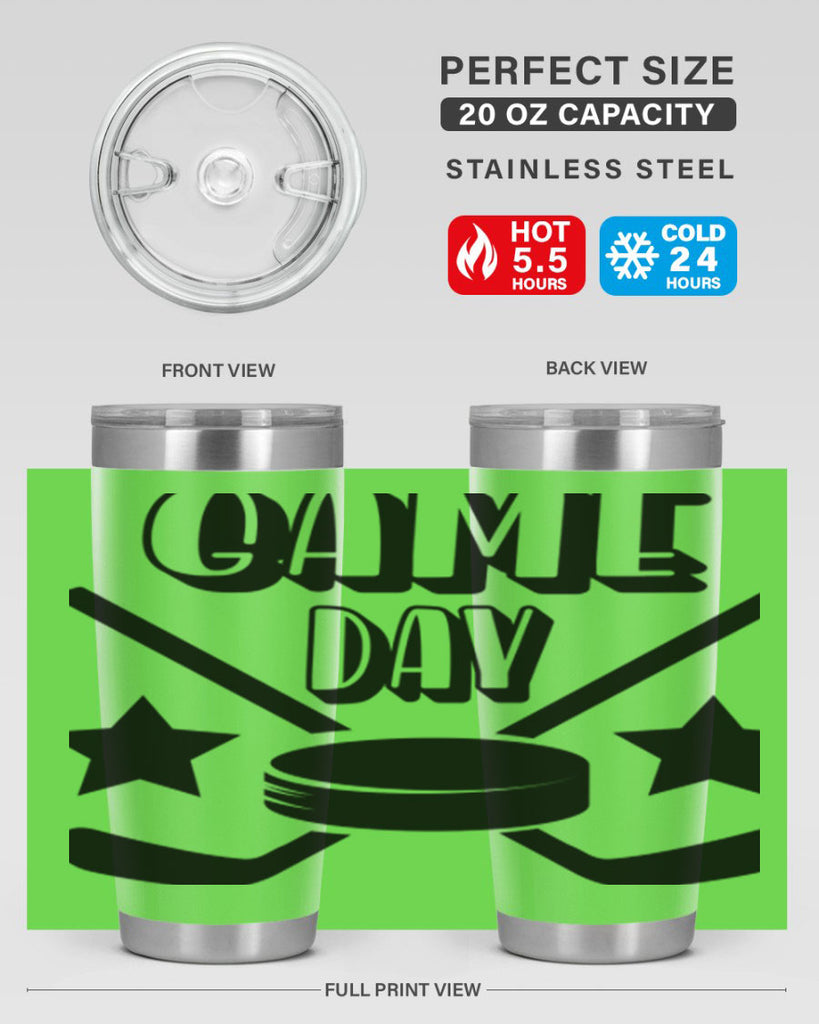 Game day 1220#- hockey- Tumbler