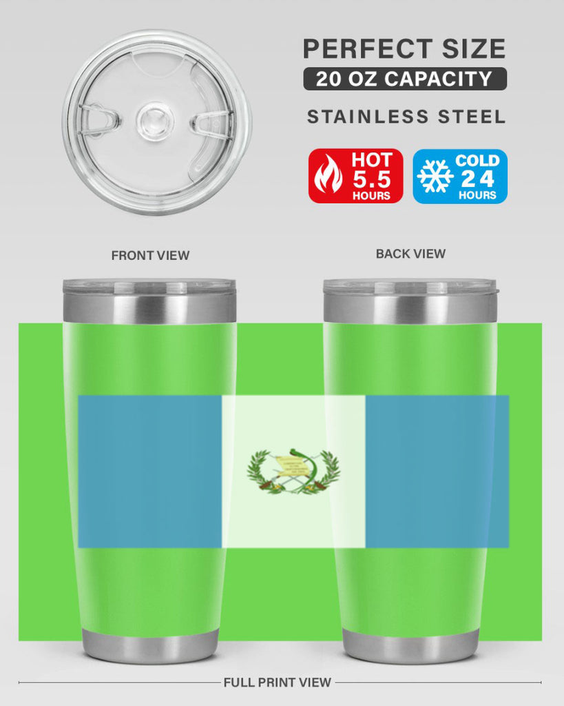 Guatemala 129#- world flags- Tumbler