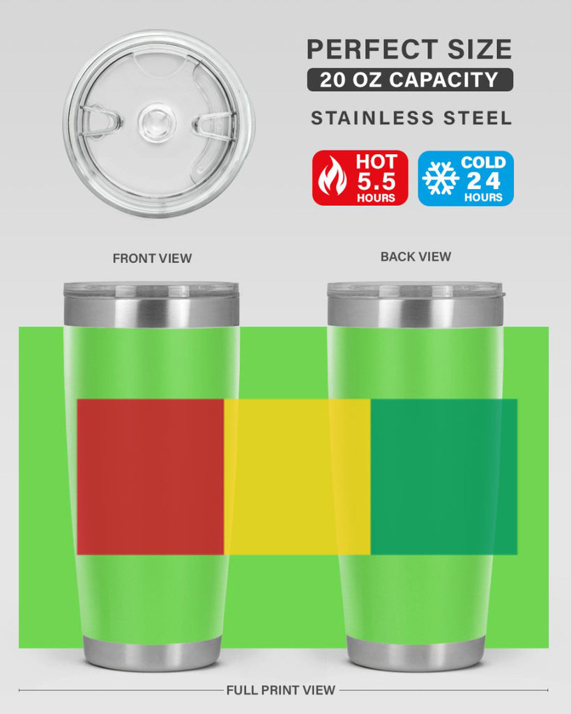 Guinea 127#- world flags- Tumbler
