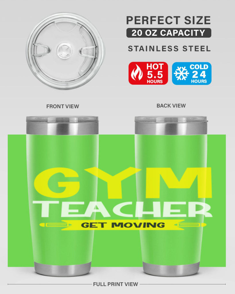 Gym Teacher get Moving Style 116#- teacher- tumbler