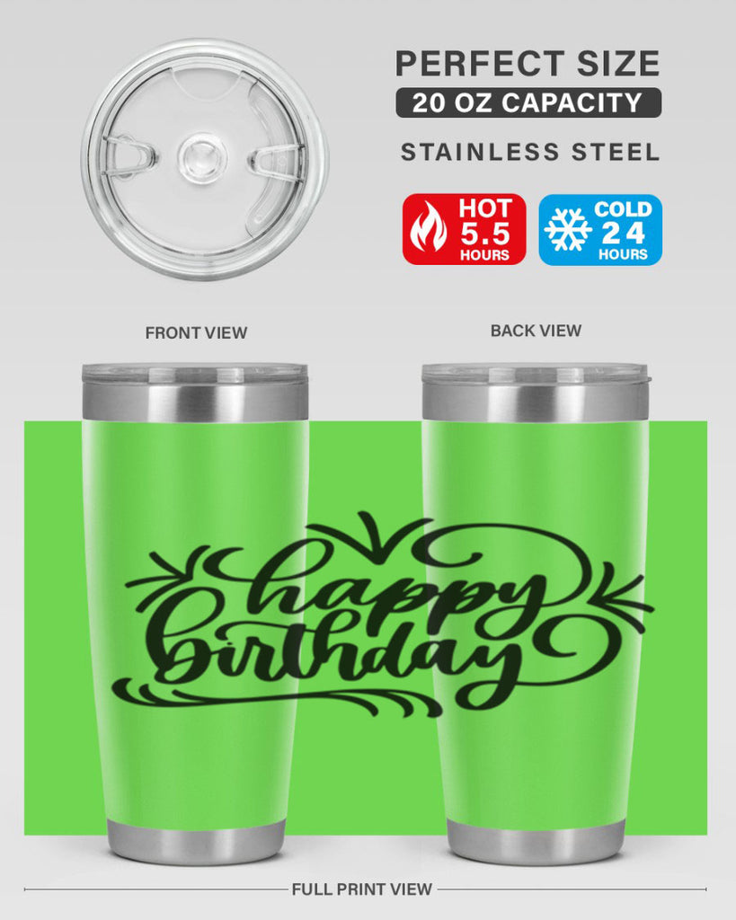 Happy Birthday Style 5#- birthday- tumbler