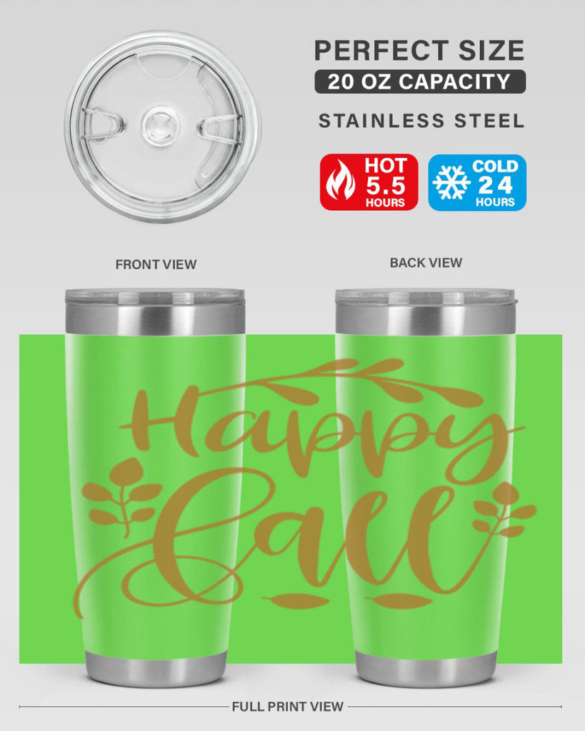 Happy Fall 236#- fall- Tumbler