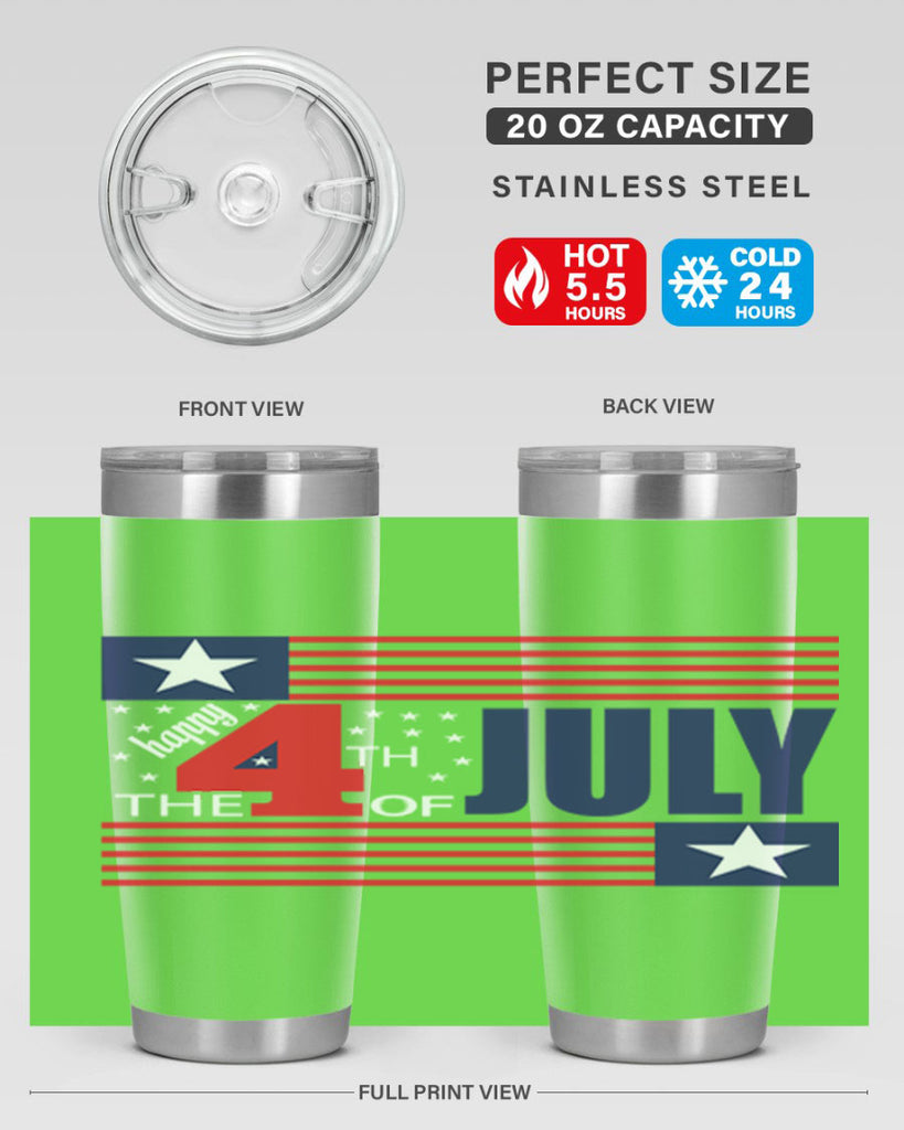 Happy th july Style 100#- Fourt Of July- Tumbler