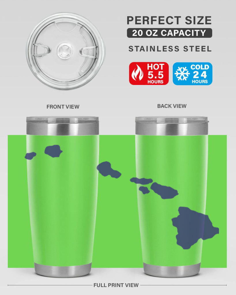 Hawaii 40#- stateflags- Tumbler