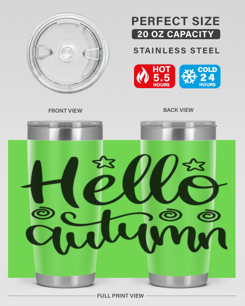 Hello Autumn 270#- fall- Tumbler