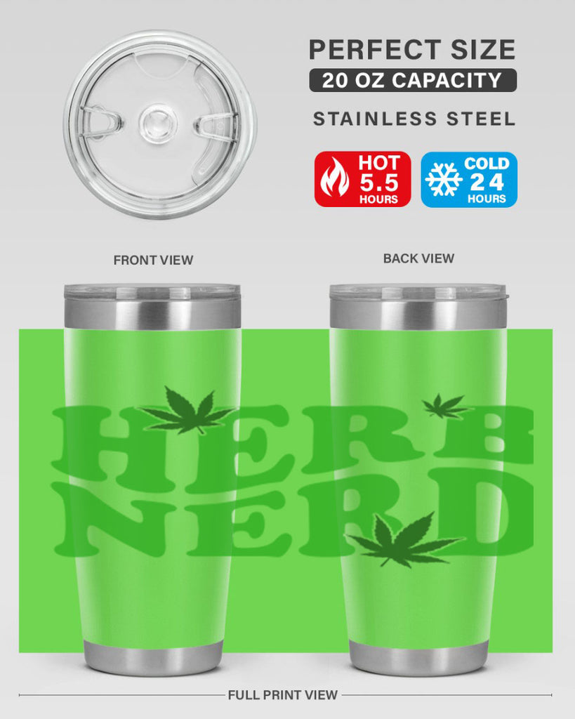 Herd Nerd 110#- marijuana- Tumbler