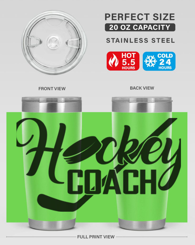 Hockey coach 1189#- hockey- Tumbler