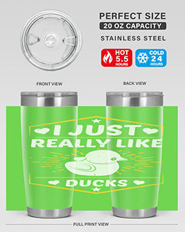 I just really like ducks Style 43#- duck- Tumbler