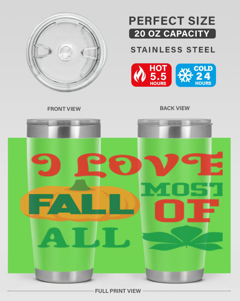 ILOVEFALLMOSTof 346#- fall- Tumbler