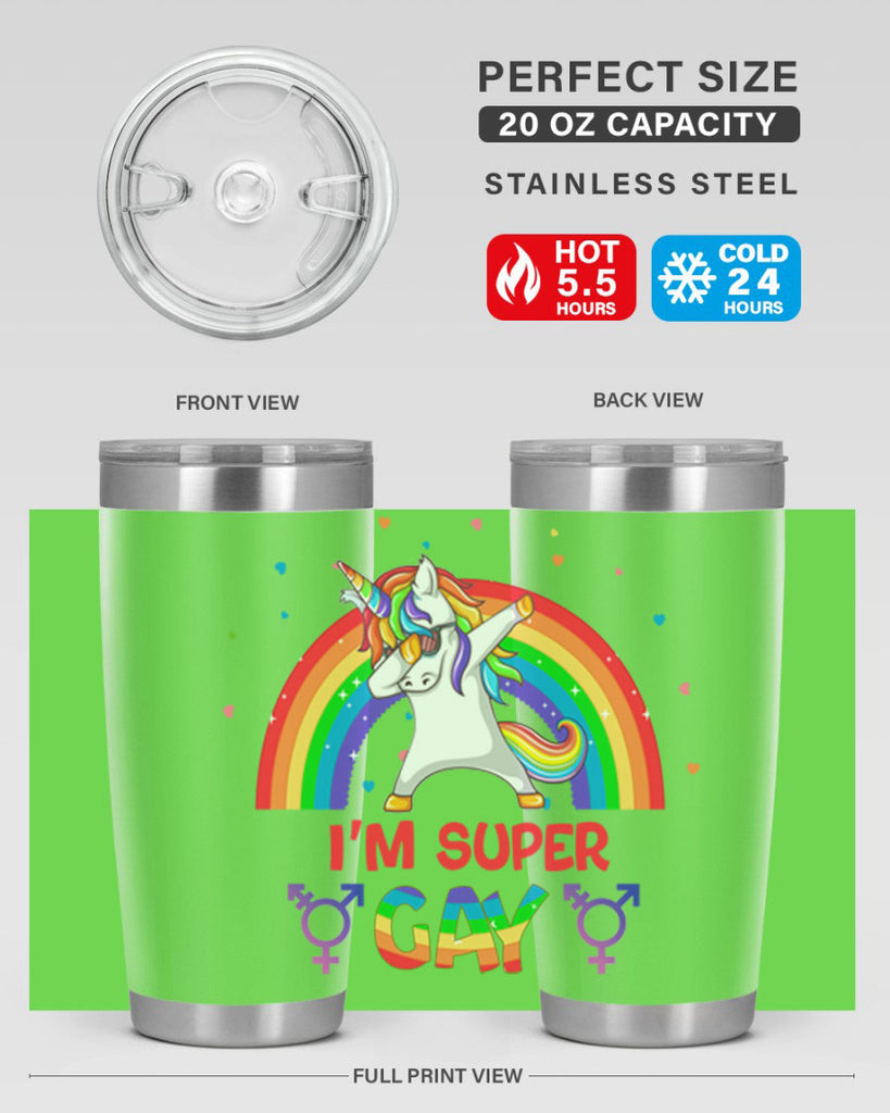 IM Super Gay Lgbt Pride Unicorn Png 44#- lgbt- Tumbler